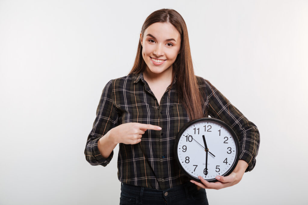 Managers shouldn't be too worried about clocking time.